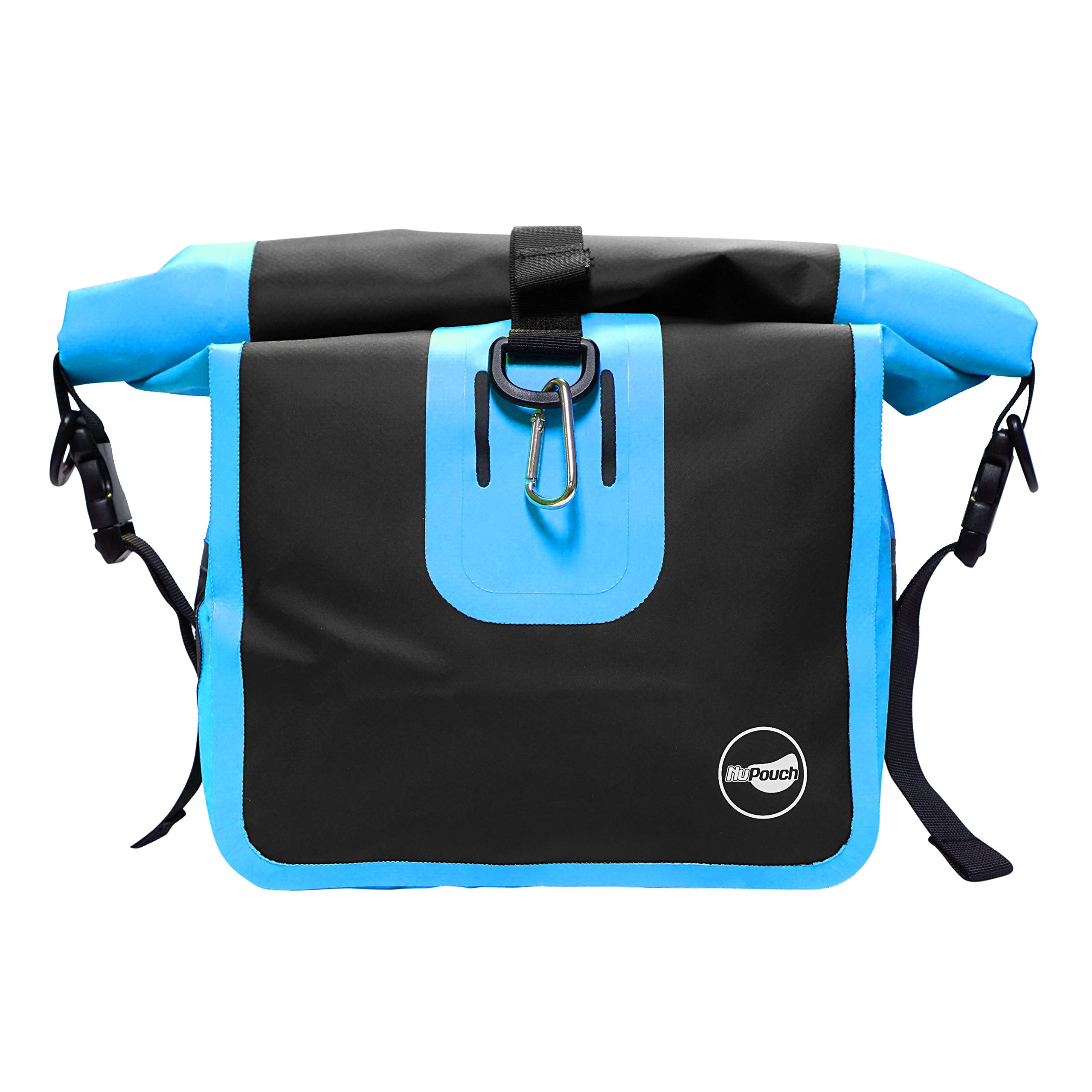 Waterproof Crossbody Bag for Women - Lightweight & Durable Travel Purse for Beach, Sports, Gym & Outdoor Activities (Black/Blue)