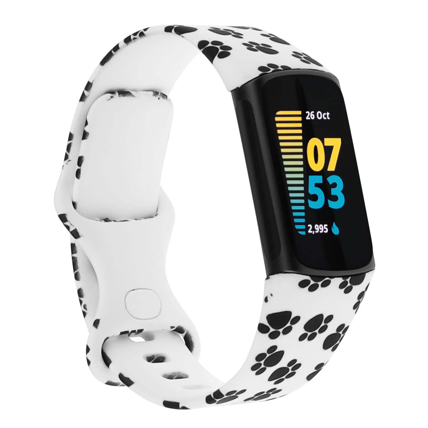 Fitbit Charge 5 Bands - Breathable Sport Strap for Women & Men | Gym & Swimming