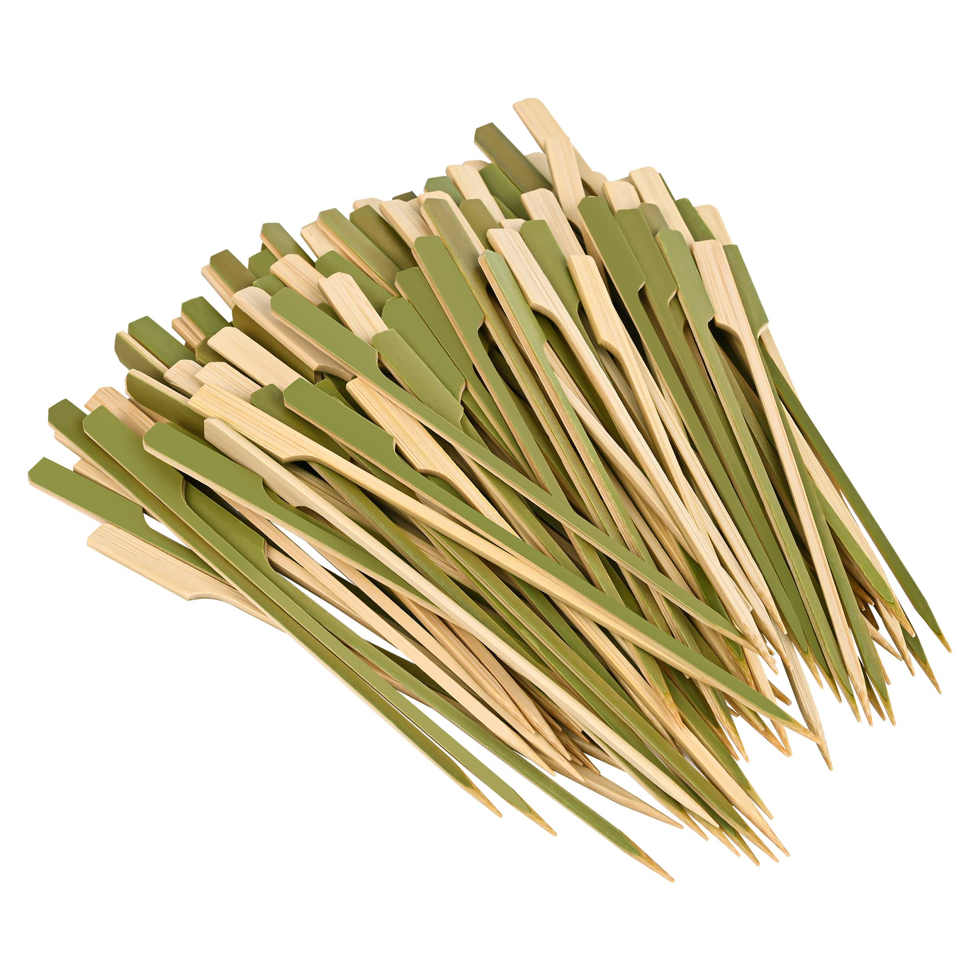 Bamboo Skewers 260 Pack - Cocktail Picks for Drinks, BBQ & Fruit Kabobs