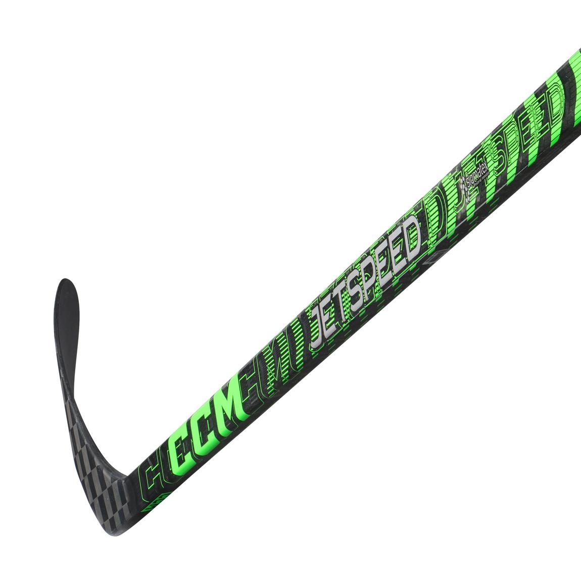 CCM Jetspeed Hockey Stick 2024 Model - 20 Flex Youth Hockey Stick for Kids & Teens - Perfect for Ice Hockey Training & Games