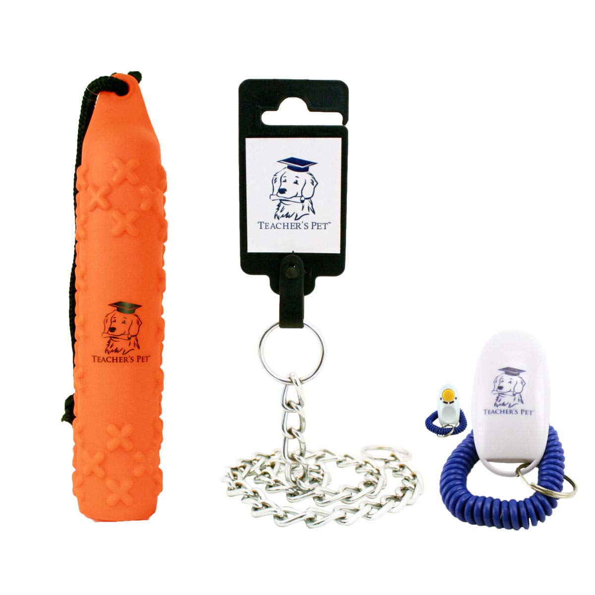 Waterproof Dog Training Collar - Dogtra 200C Remote E-Collar with ½-Mile Range & One-Handed Operation | Includes Teacher's Pet Training Kit, Clicker, Stainless Steel Leash & Hunting Dummy | Perfect for Obedience Training, Hunting & Outdoor Adventures