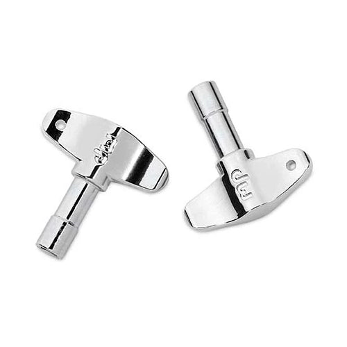 DW Standard Drum Key 2-Pack with Clamshell Case - Premium Drum Tuning Tool for Drummers & Percussionists - Perfect for Live Performances, Studio Sessions & Drum Maintenance