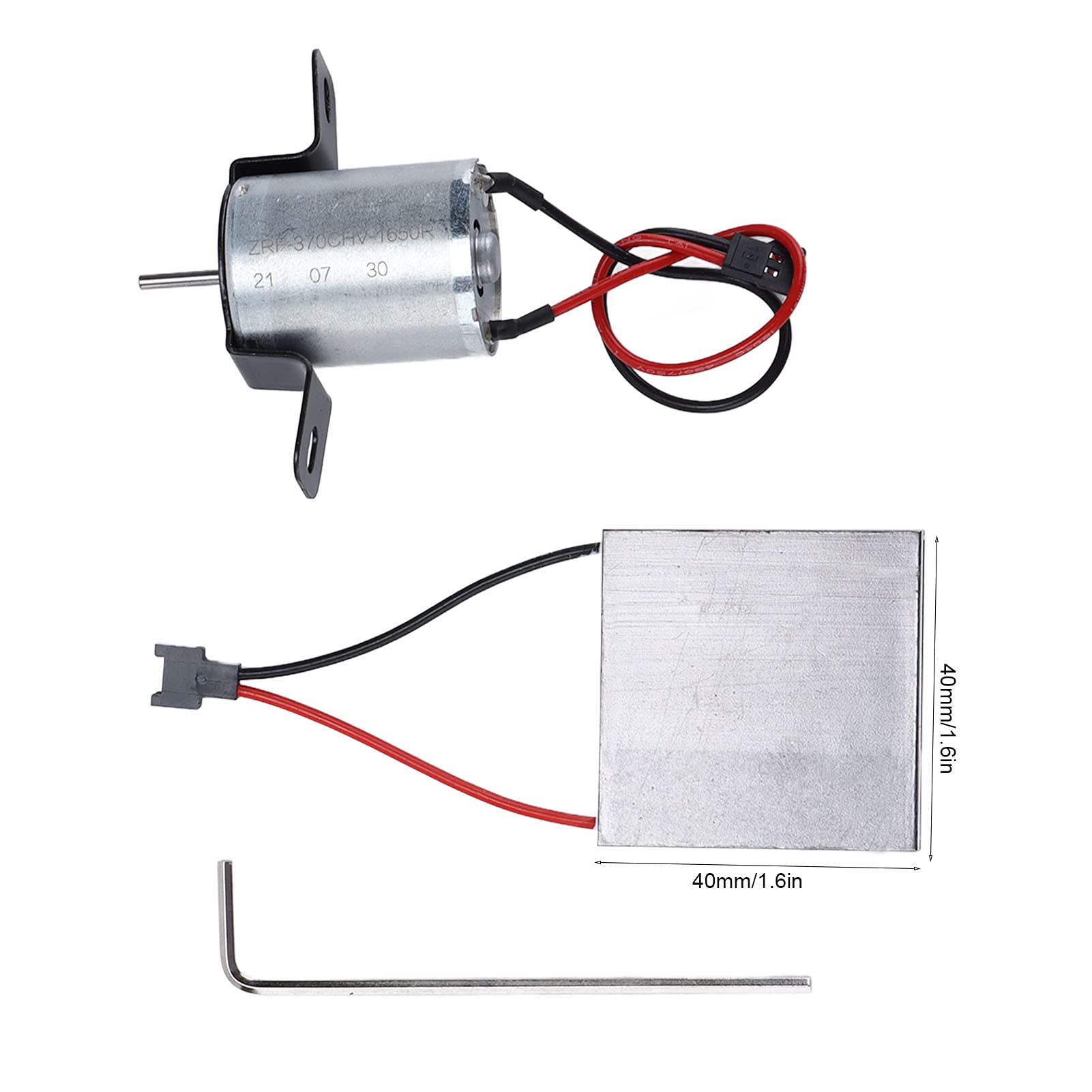 Universal Wood Stove Fan - Heat Powered Fireplace Fan with Generator Sheet Motor Set for Home Heating | Eco-Friendly & Quiet Stove Accessory for Cabin, RV & Off-Grid Living