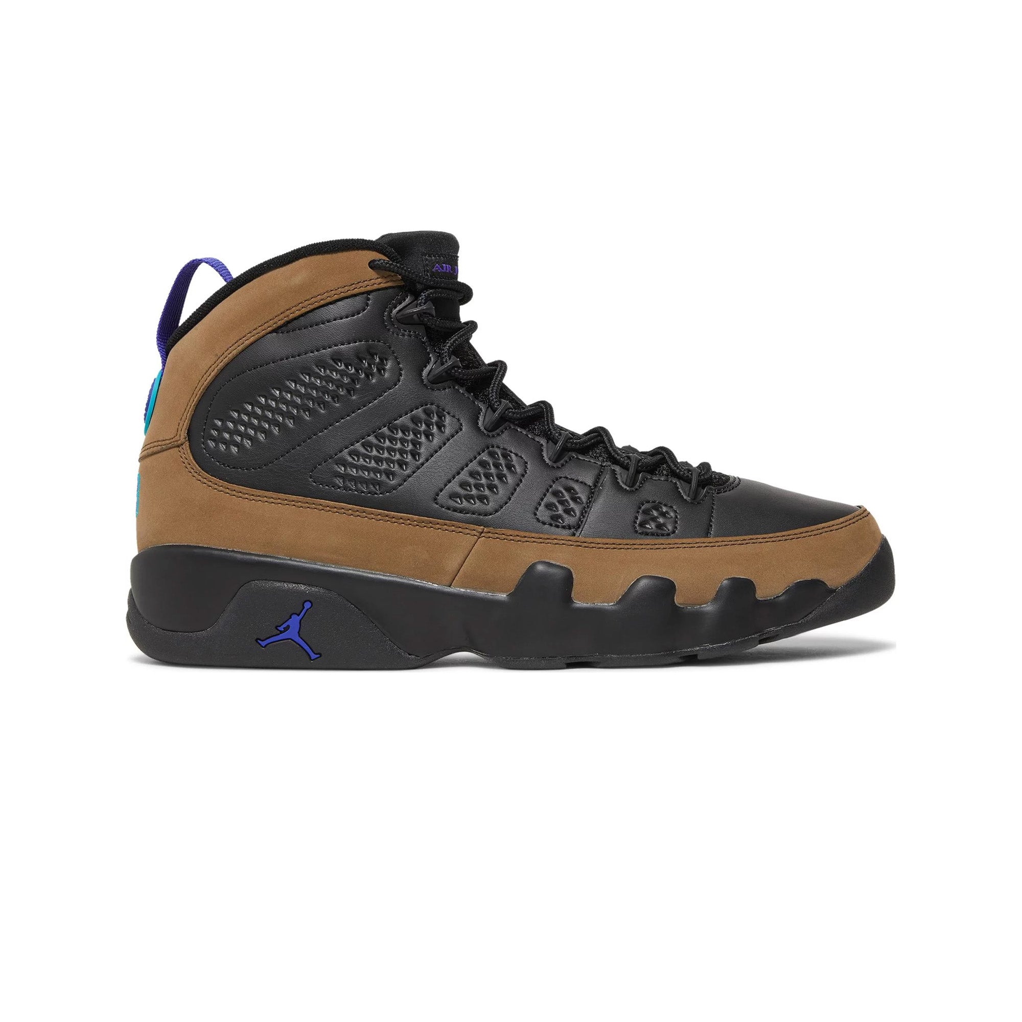 Air Jordan 9 Retro 'Light Olive Concord' Basketball Shoes (2023) - Men's High-Top Sneakers for Casual Wear & Street Style