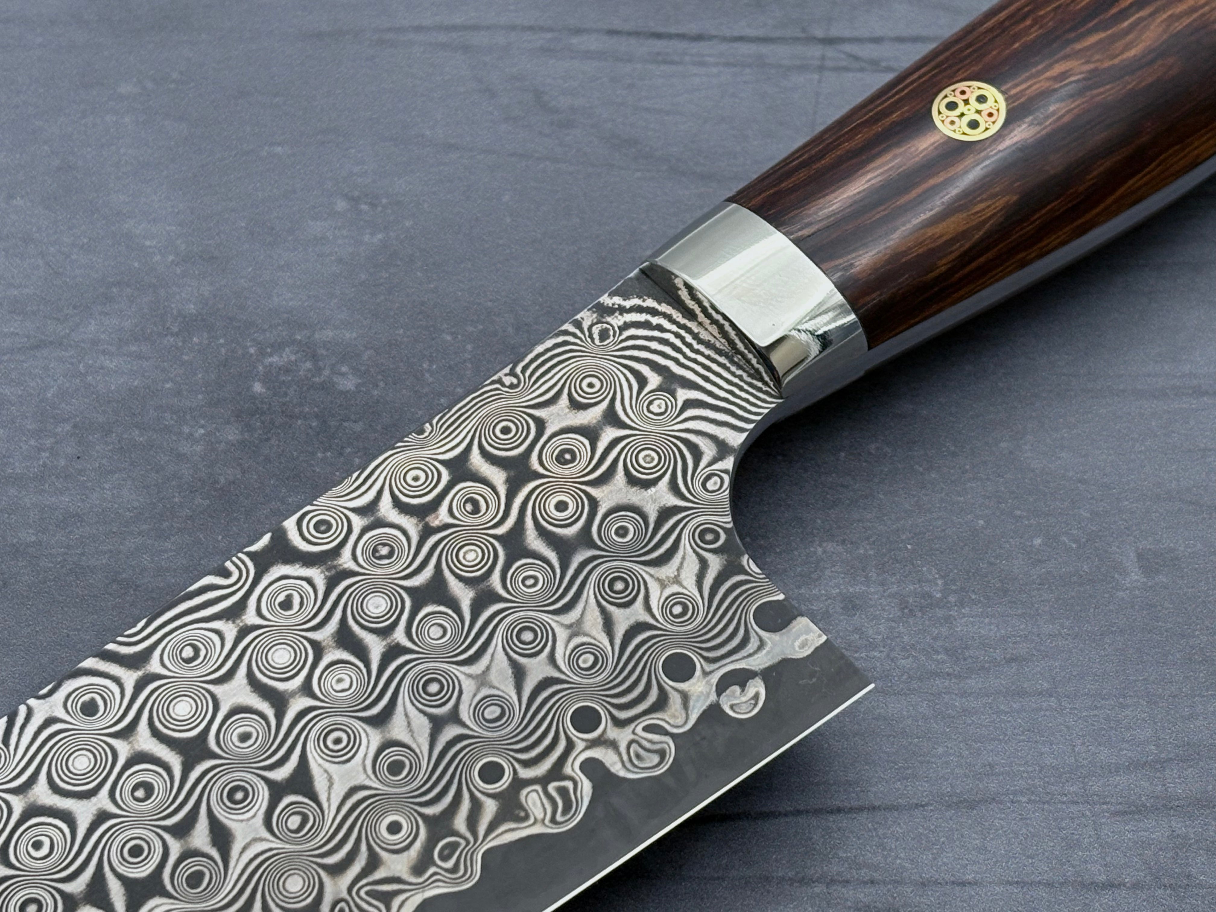 Nigara Hamono SG2 Damascus Gyuto 210mm Japanese Chef Knife - Premium Kitchen Knife for Sushi, Meat Cutting & Professional Cooking