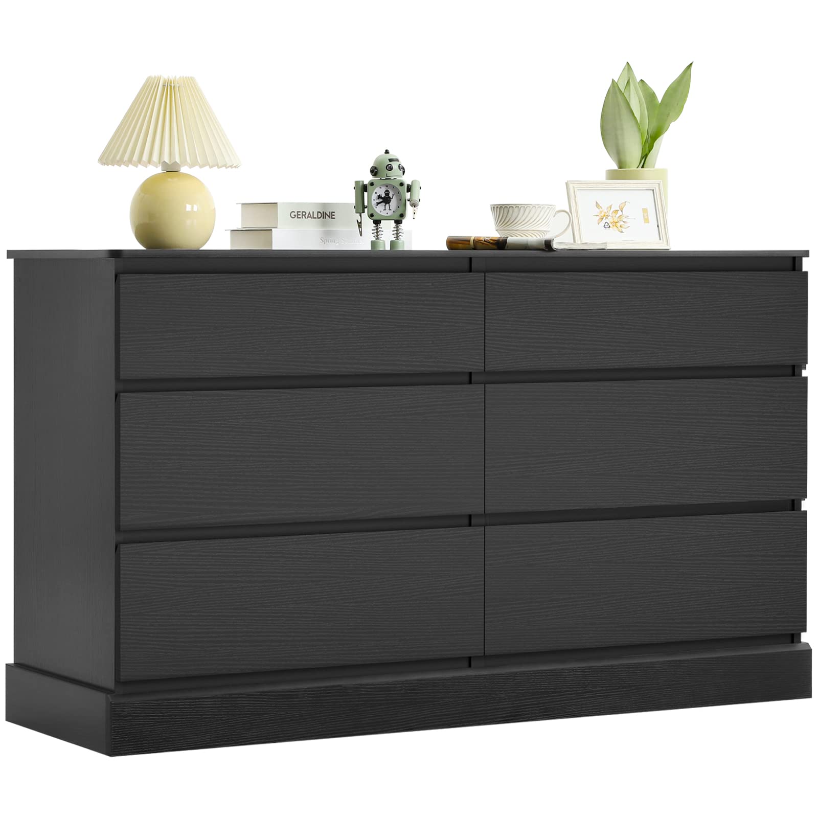 Hasuit 6-Drawer Double Dresser, 51.5