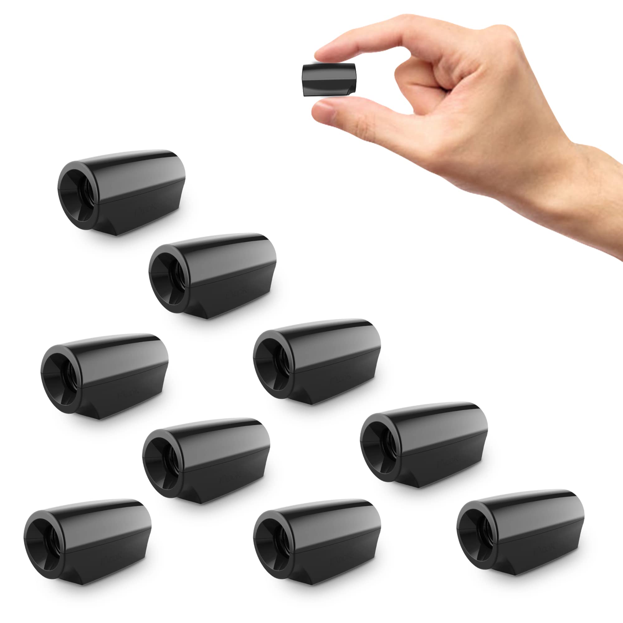 Elook Deer Warning Whistles for Cars - 9 Pack Mini Ultrasonic Animal Repellent with Upgraded Acrylic Double-Sided Tape (Patent Registered) - Prevent Deer Collisions on Highways & Rural Roads