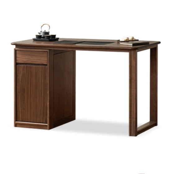 47.2x25.6x29.5 inch / 120x65x75 cm/ Rich Dark Walnut color / Black walnut tea table with tea maker