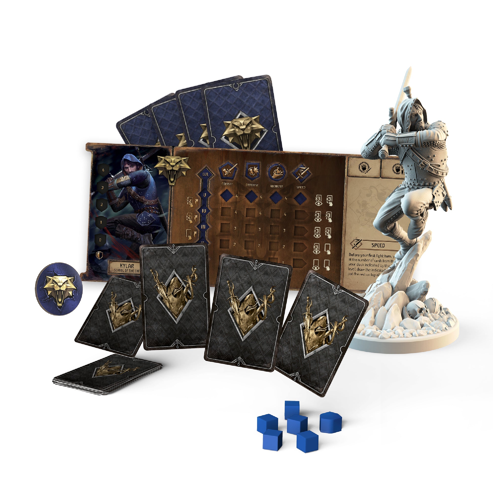 The Witcher: Old World Board Game - Fantasy Adventure Strategy Game for Adults & Teens - Perfect for Game Nights & RPG Enthusiasts