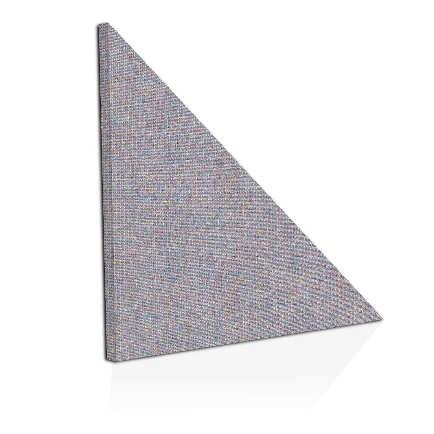 2-Pack Acoustic Design Works Right Triangle Acoustic Panels 24x2 Inches - Soundproofing for Home Studios, Offices & Media Rooms