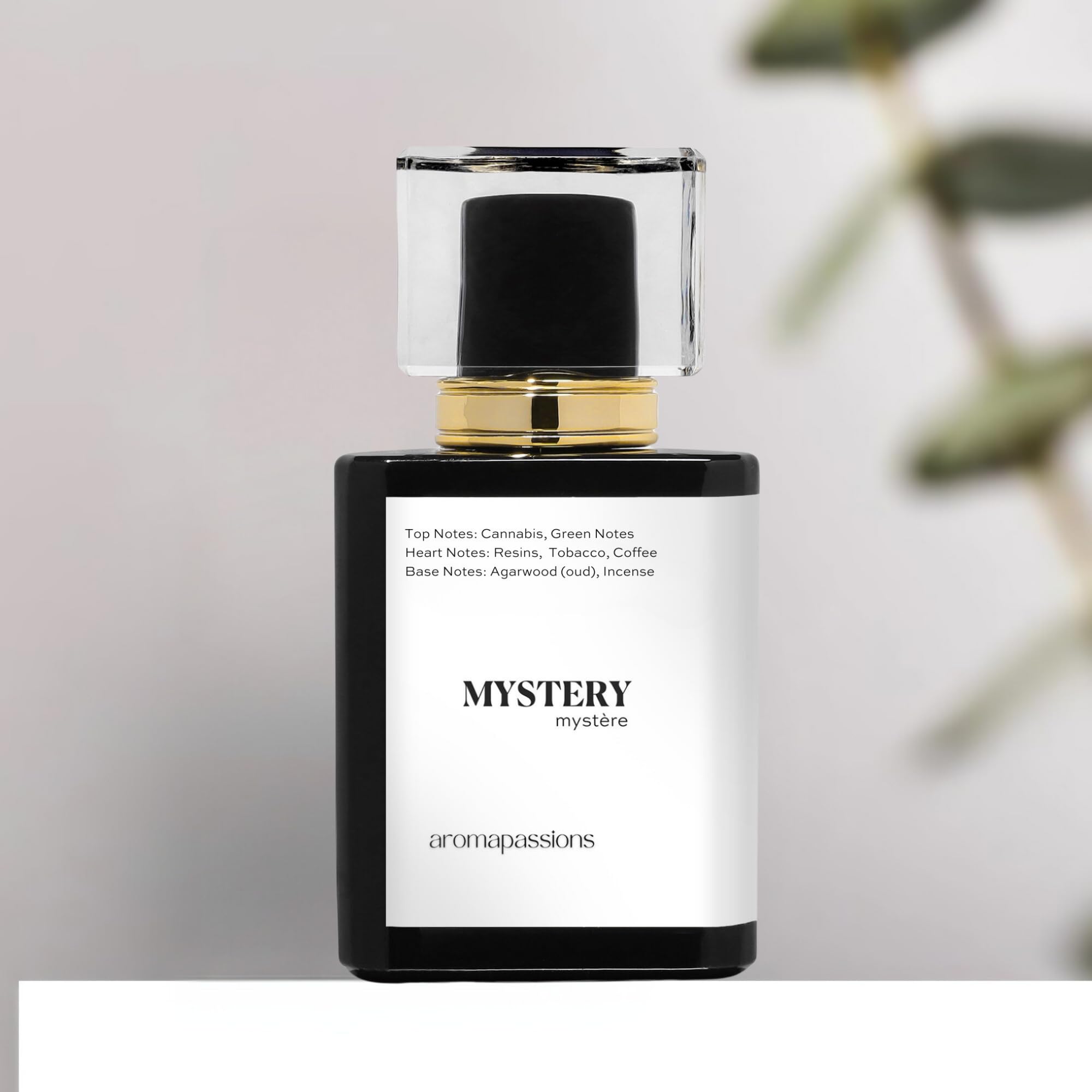 MYSTERY Perfume for Men & Women - Inspired by Nasomto Black Afgano | Long-Lasting Extrait De Parfum Cologne | Pheromone Essential Oil Fragrance | Perfect for Date Night, Office & Special Occasions