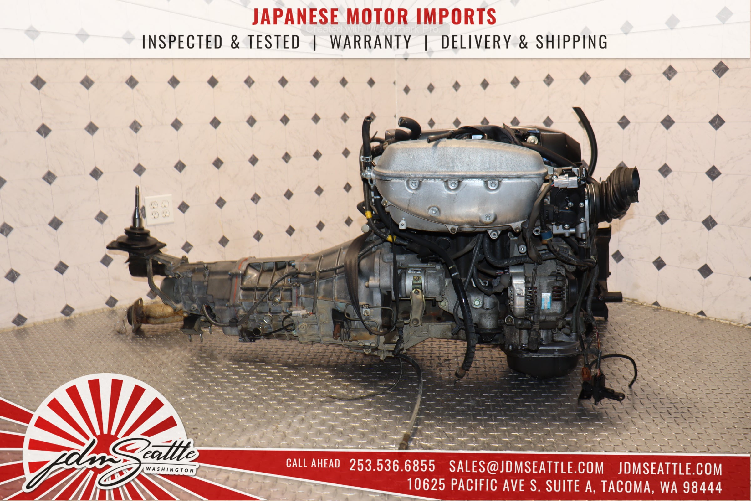 JDM BEAMS 3SGE TOYOTA ALTEZZA IS300 VVTI Engine with 6-Speed Manual Transmission - Performance Upgrade for Racing & Drifting
