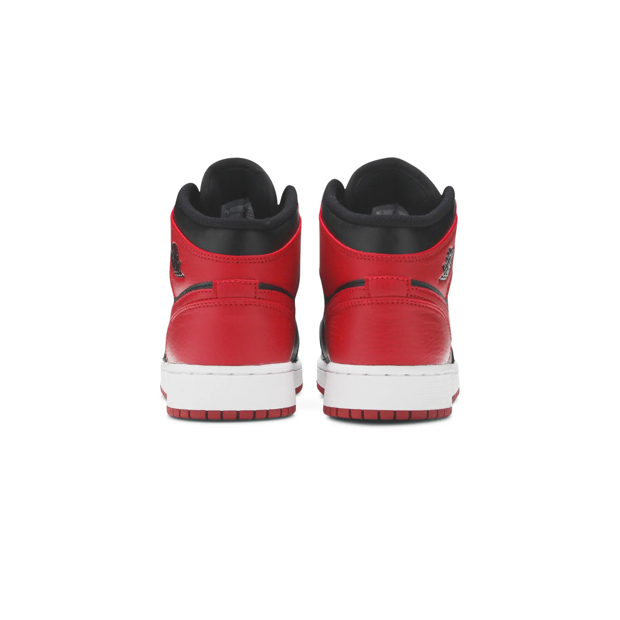 Air Jordan 1 Mid 'Banned' GS Sneakers (2020) - Basketball Shoes for Kids & Teens - Perfect for School, Sports & Streetwear Fashion