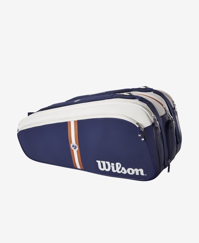 Wilson Roland Garros Super Tour 15-Pack Tennis Bag - Premium Gear for Tennis Players | Perfect for Tournaments, Practice & Travel | Durable Storage for Rackets & Accessories