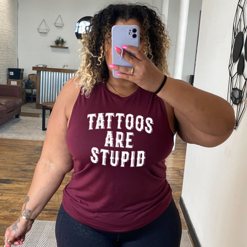Cool & Comfortable Muscle Tank Tops for Men & Women - Perfect for Gym, Workout & Casual Wear - Funny Tattoo Design