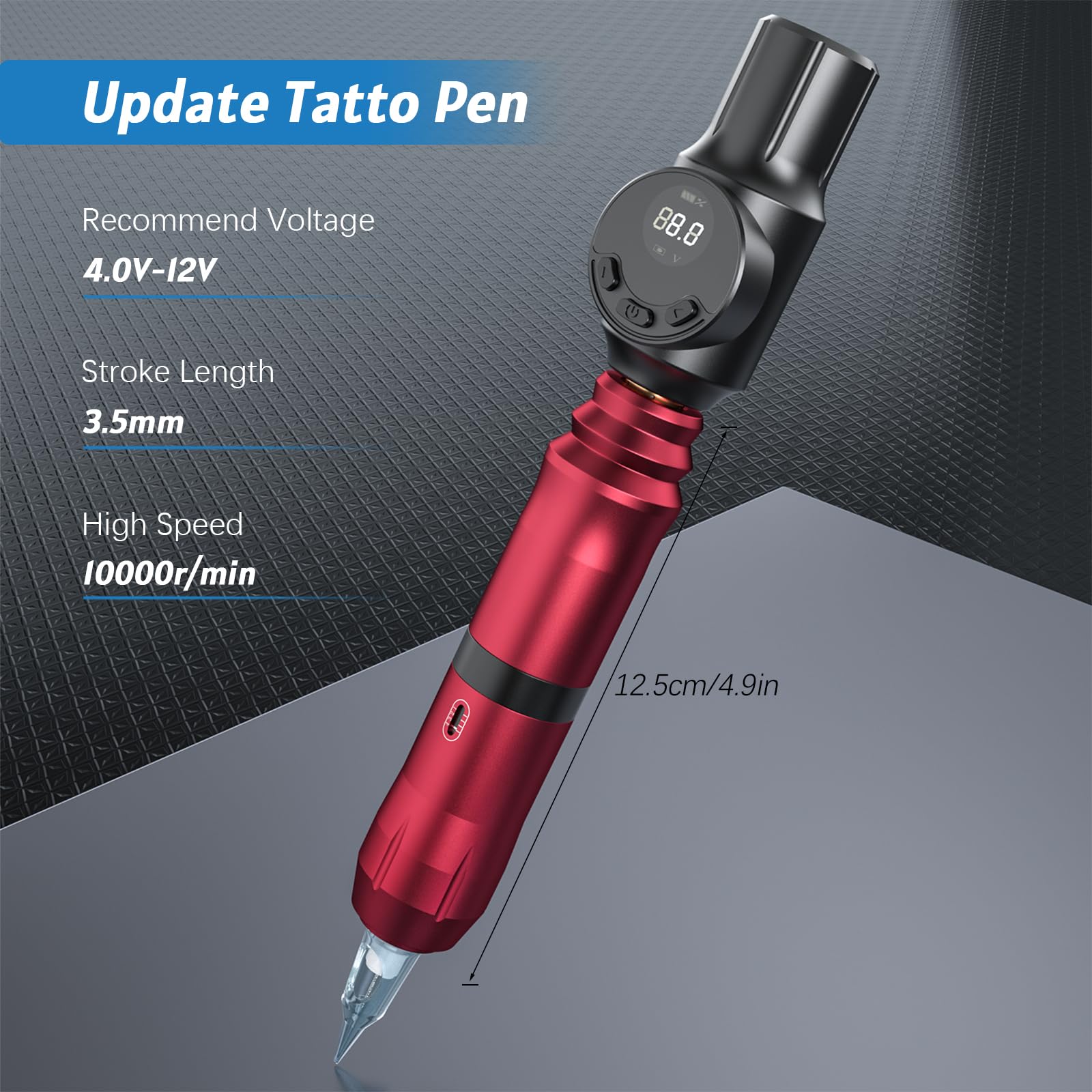 **LIUMATE Wireless Tattoo Kit - Professional Cordless Rotary Tattoo Pen Machine with 2000mAh Battery, Power Supply & Needles | Complete Starter Kit for Beginners | Ideal for Home, Studio & Travel Tattooing**