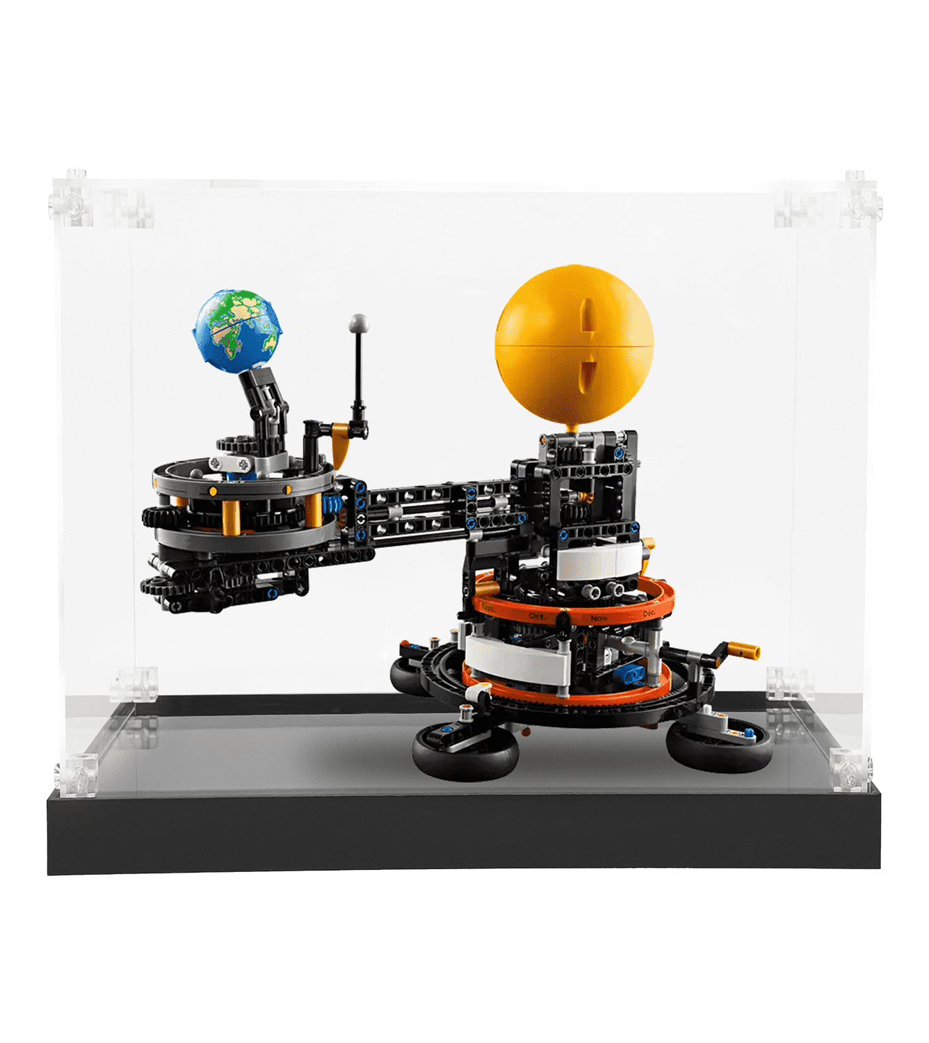 LEGO Technic Planet Earth and Moon in Orbit 42179 Display Case - Protective Showcase for LEGO Set - Perfect for Home Decor, Office Display & Collector's Showcase