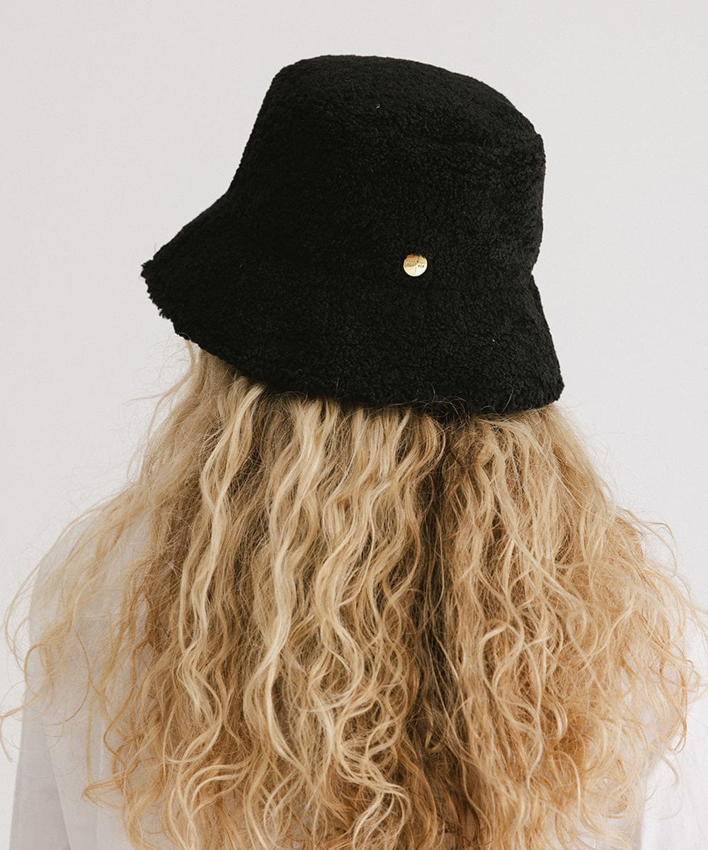 Jackson Sherpa Bucket Hat for Men & Women - Fleece Lined Winter Beanie with Ear Flaps - Warm Outdoor Hiking, Camping, and Snow Sports Accessory