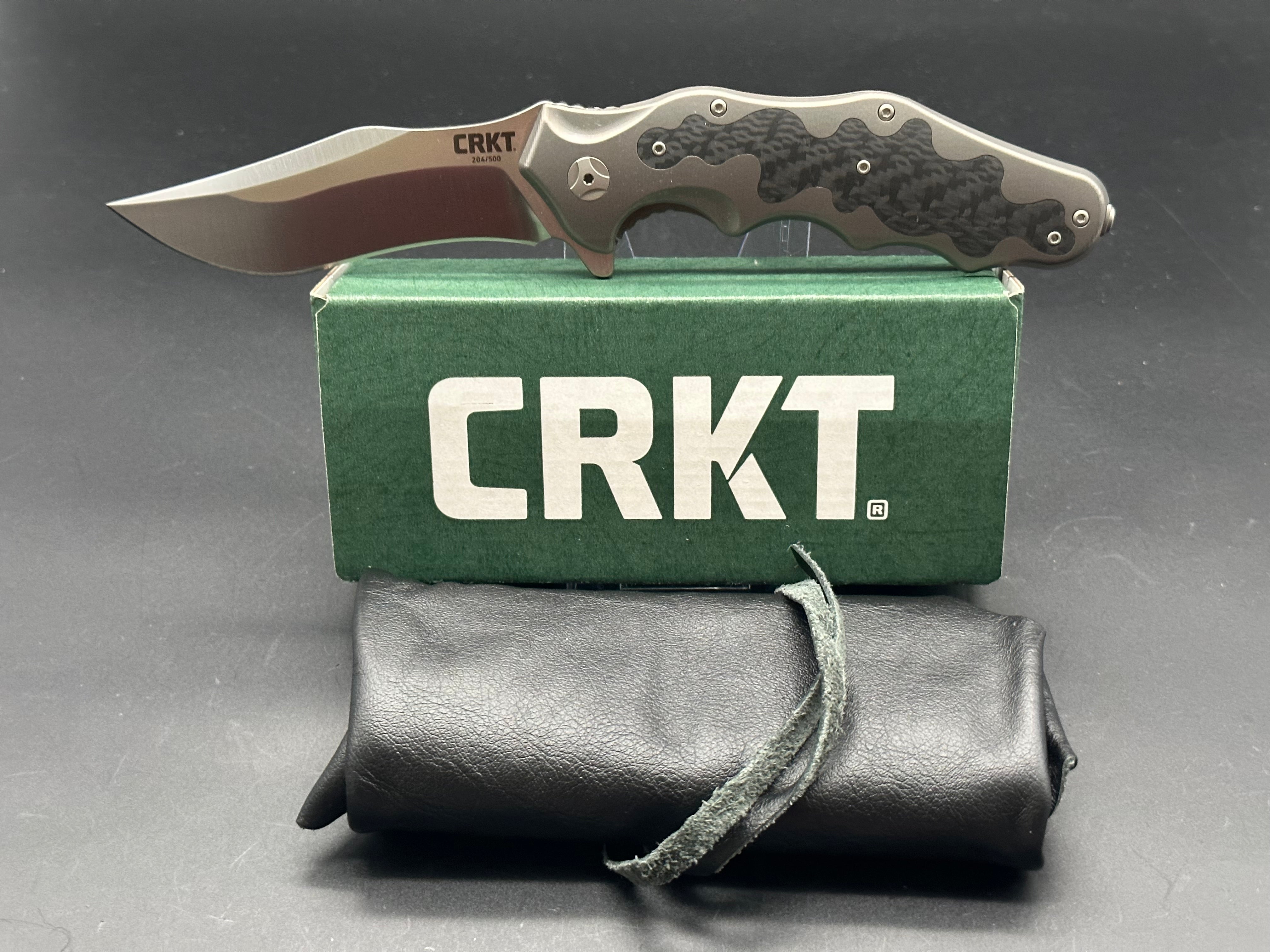 CRKT Onion Motley #204/500 Limited Edition Knife - Collector's EDC Pocket Knife for Outdoor, Camping & Everyday Carry