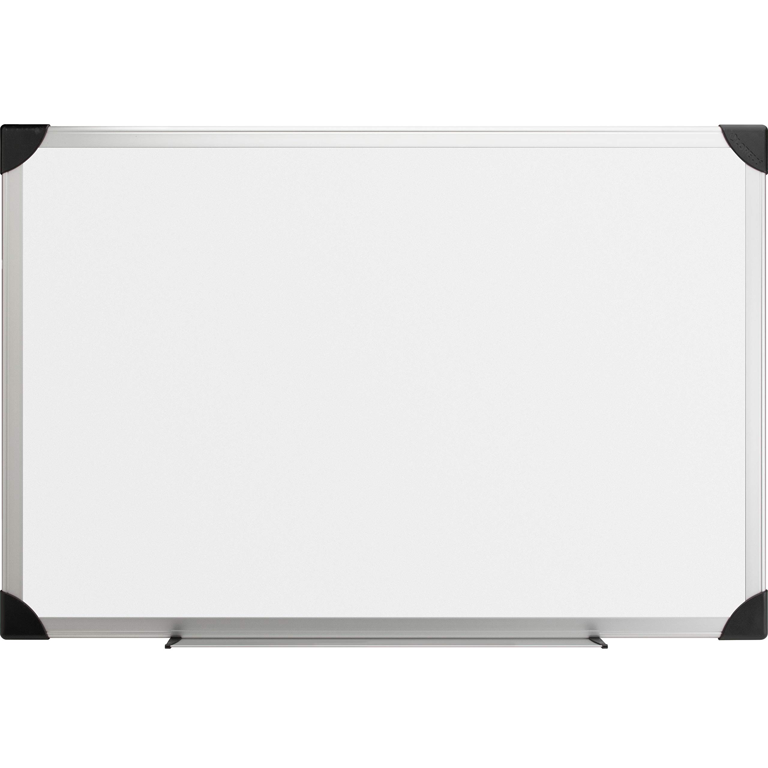 Lorell 55653 6-Ft x 4-Ft Dry-Erase Whiteboard with Aluminum Frame - Perfect for Office Meetings, Classroom Teaching & Home Organization
