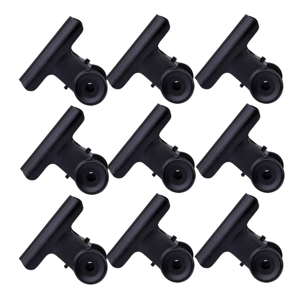 NUOBESTY 38mm Metal Bulldog Clips for Photos, Artwork & Office Use - 30pcs