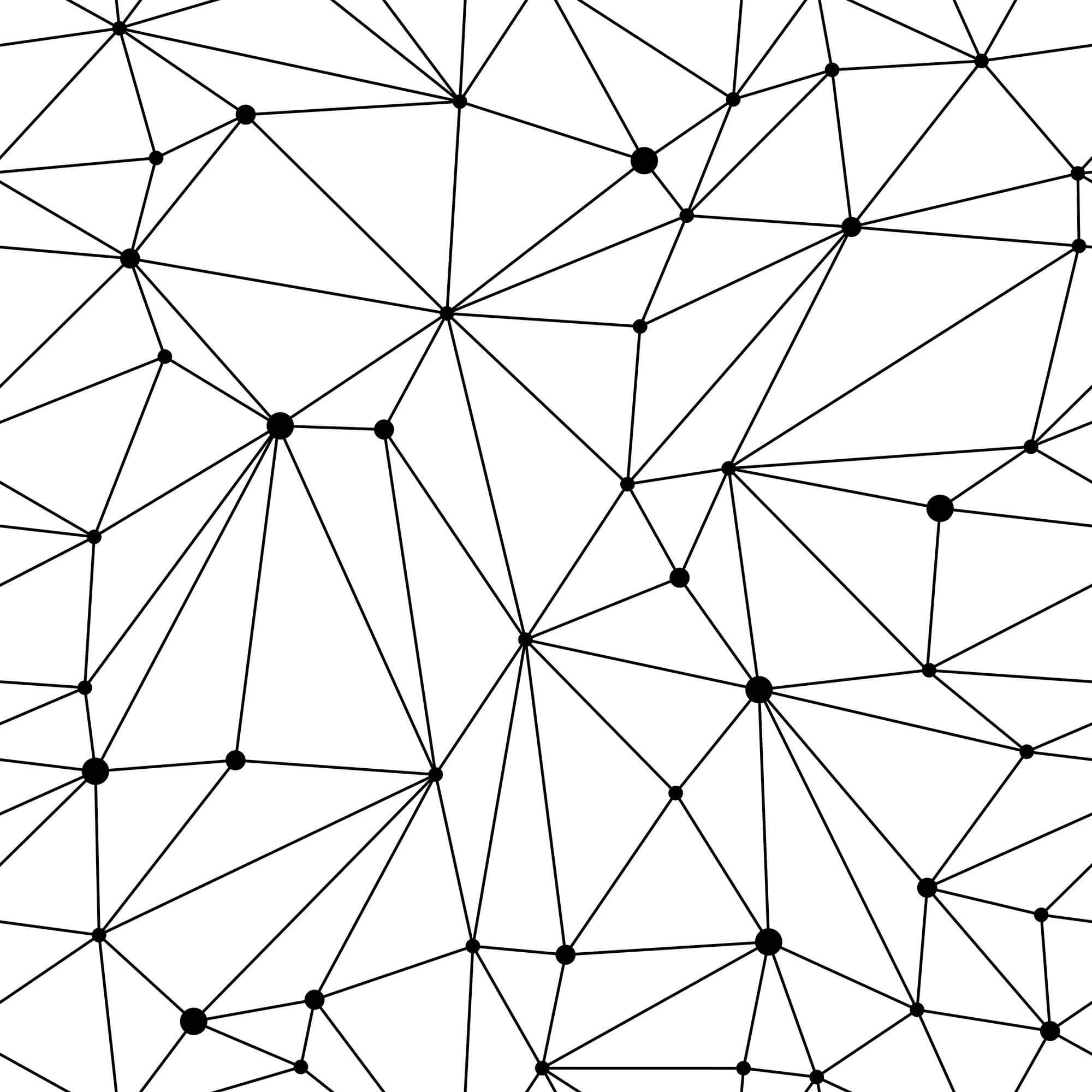 Black and White Geometric Peel and Stick Removable Wallpaper - Self-Adhesive Decorative Wall Covering for Living Room, Bedroom, Office & Nursery Decor