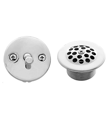 Jaclo 520-SB Trip Lever Drain Kit in Satin Brass - Premium Bathroom Sink Drain for Modern & Vintage Bathrooms