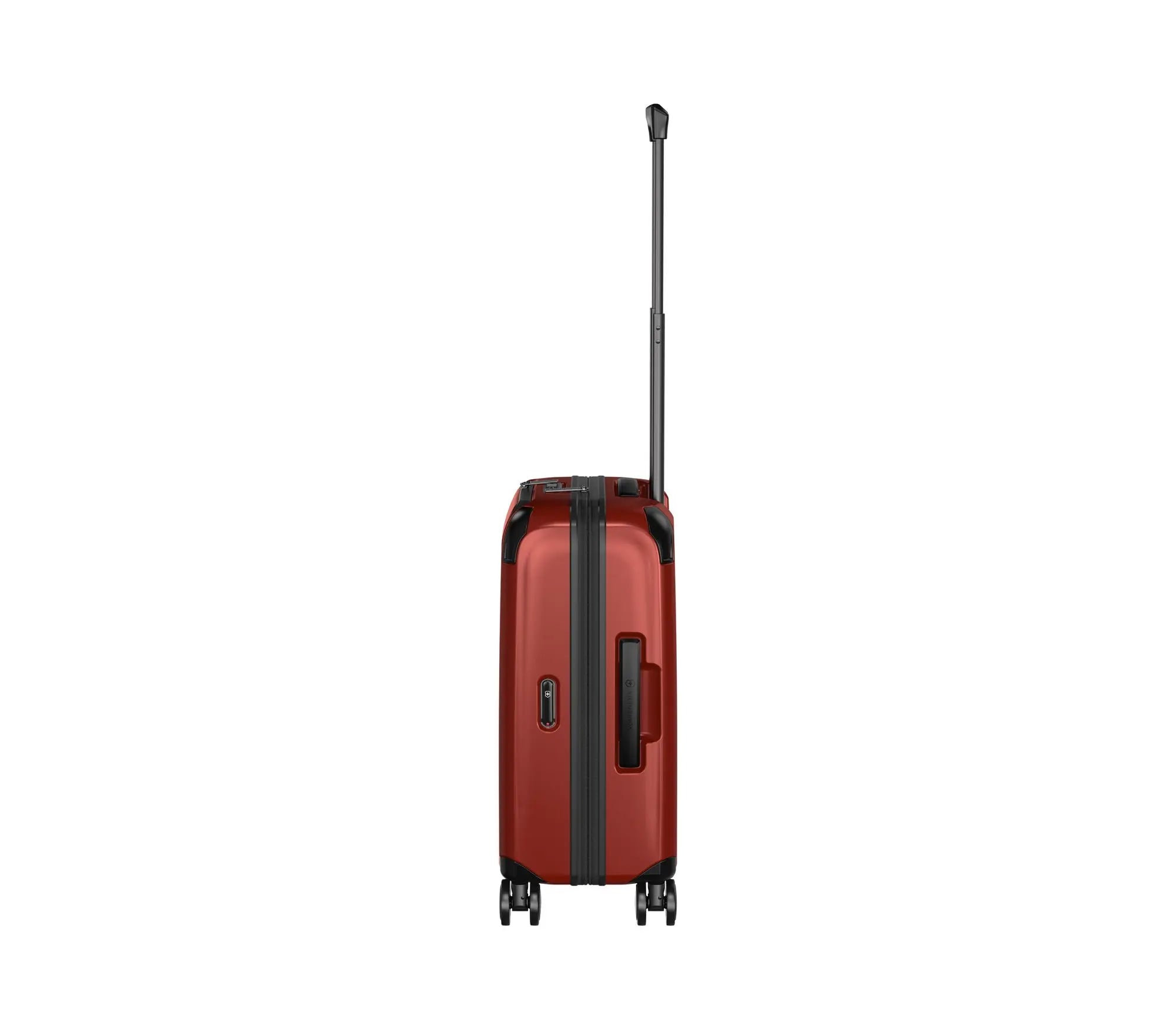 Spectra 3.0 Hardside Frequent Flyer Carry On Luggage - Lightweight Red Suitcase for Air Travel, Perfect for Business Trips & Weekend Getaways