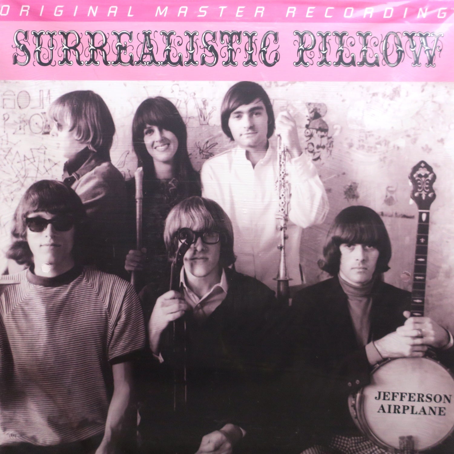 Jefferson Airplane 'Surrealistic Pillow' MFSL 45rpm 180g Vinyl 2LP Record - Audiophile Vinyl Collection, Limited Edition for Music Enthusiasts & Vinyl Collectors - Perfect for Home Listening, Gifts & Record Collections