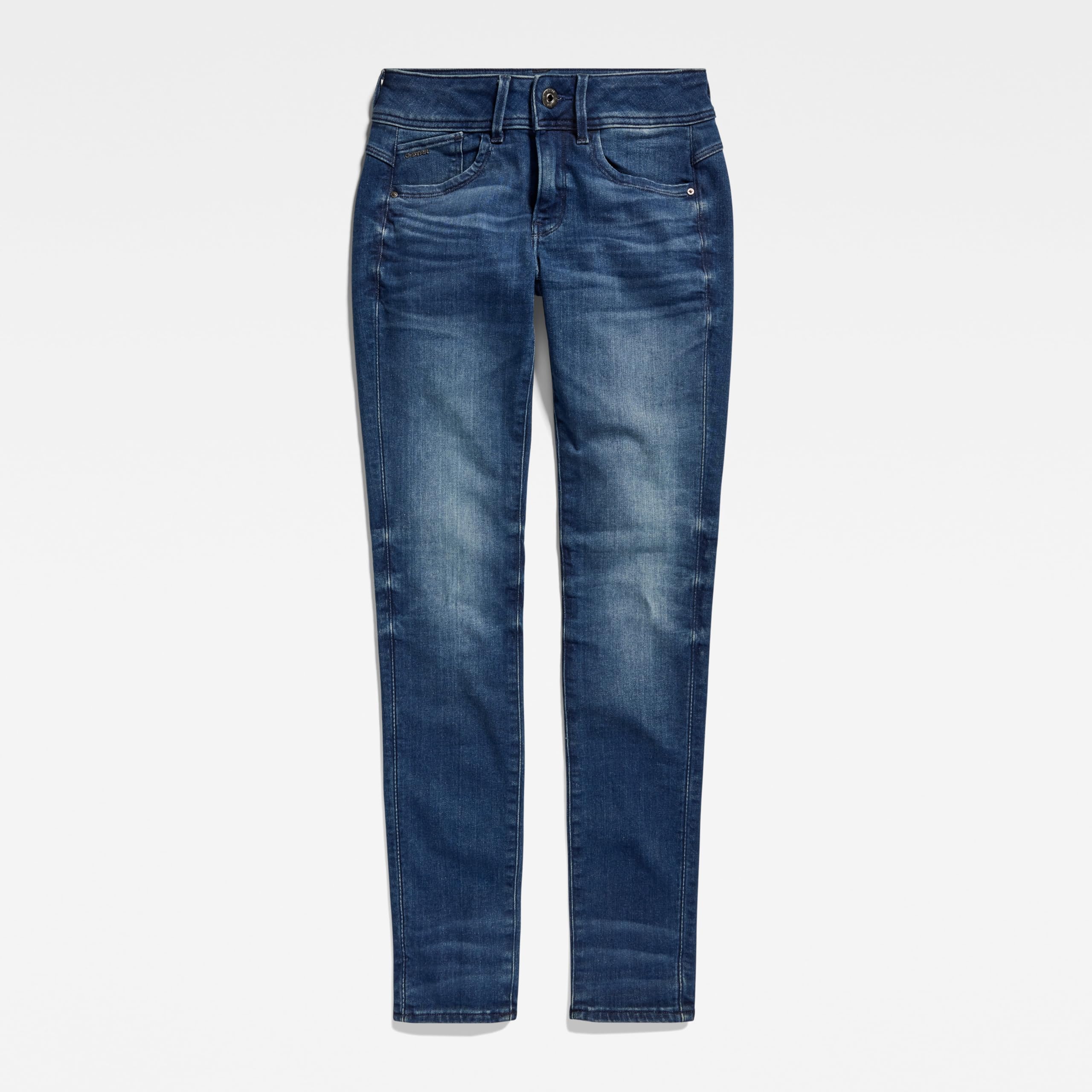 G-STAR Women's Lynn Mid Rise Skinny Fit Jeans - Stretch Denim Pants for Everyday Comfort | Perfect for Work, Casual Outings & Date Nights