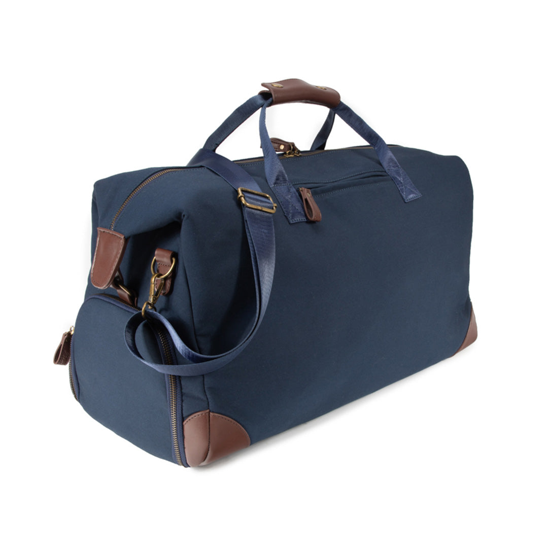Harrison Premium Leather Weekender Travel Bag for Men & Women - Durable Carry-On Duffel with Shoulder Strap - Perfect for Gym, Business Trips & Weekend Getaways