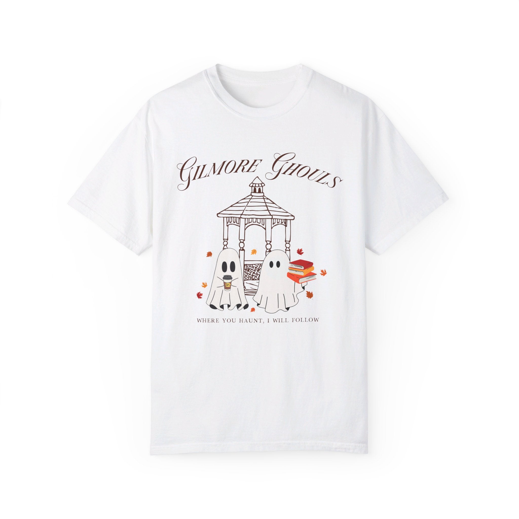 Gilmore Ghouls T-Shirt - Horror Movie Fan Gift, Halloween Costume, Pop Culture Apparel - Perfect for Cosplay, Comic Con & Halloween Parties