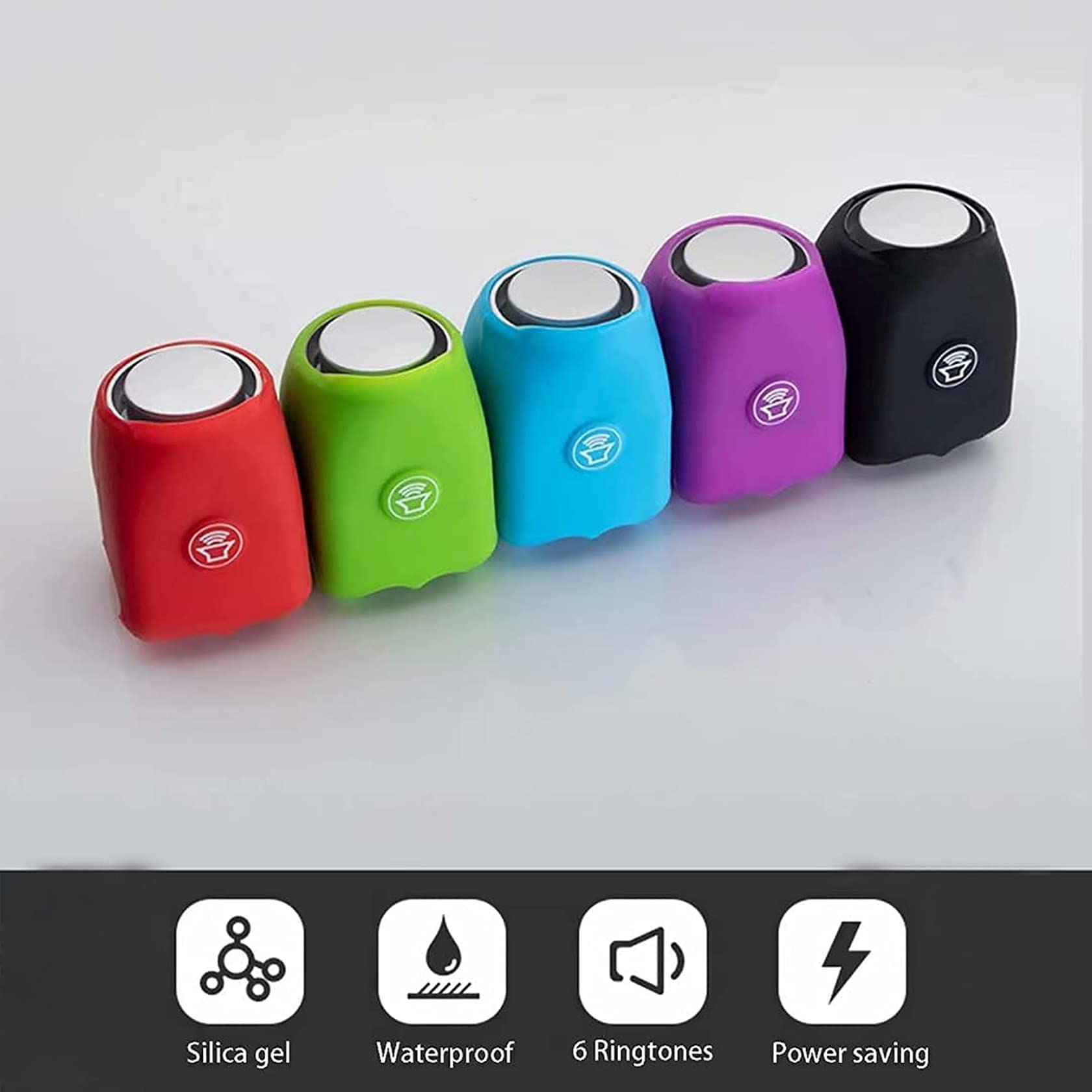 100dB Super Loud Electric Bike Horn - Waterproof Bicycle Bell with Multiple Sound Modes for Adults & Kids - Perfect for Bikes, Scooters & Safety Warning - Ideal for Urban Commuting & Outdoor Cycling