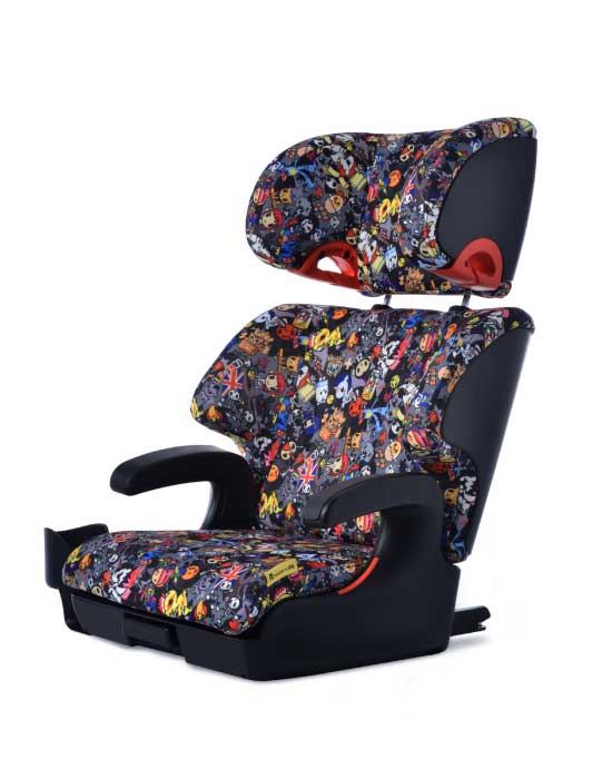 Clek Oobr High Back Booster Car Seat for Kids - Safe & Comfortable for Travel | Perfect for School, Road Trips & Everyday Use
