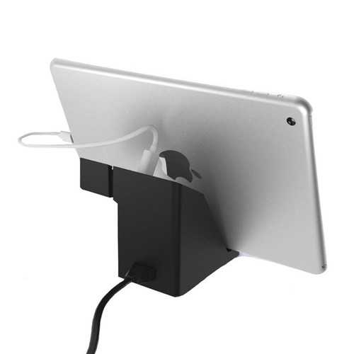 Bakeey 3-Port USB Qi Wireless Charging Stand - Phone Holder for iPhone, Samsung, Tablets & Apple Watch - Perfect for Office, Home & Travel