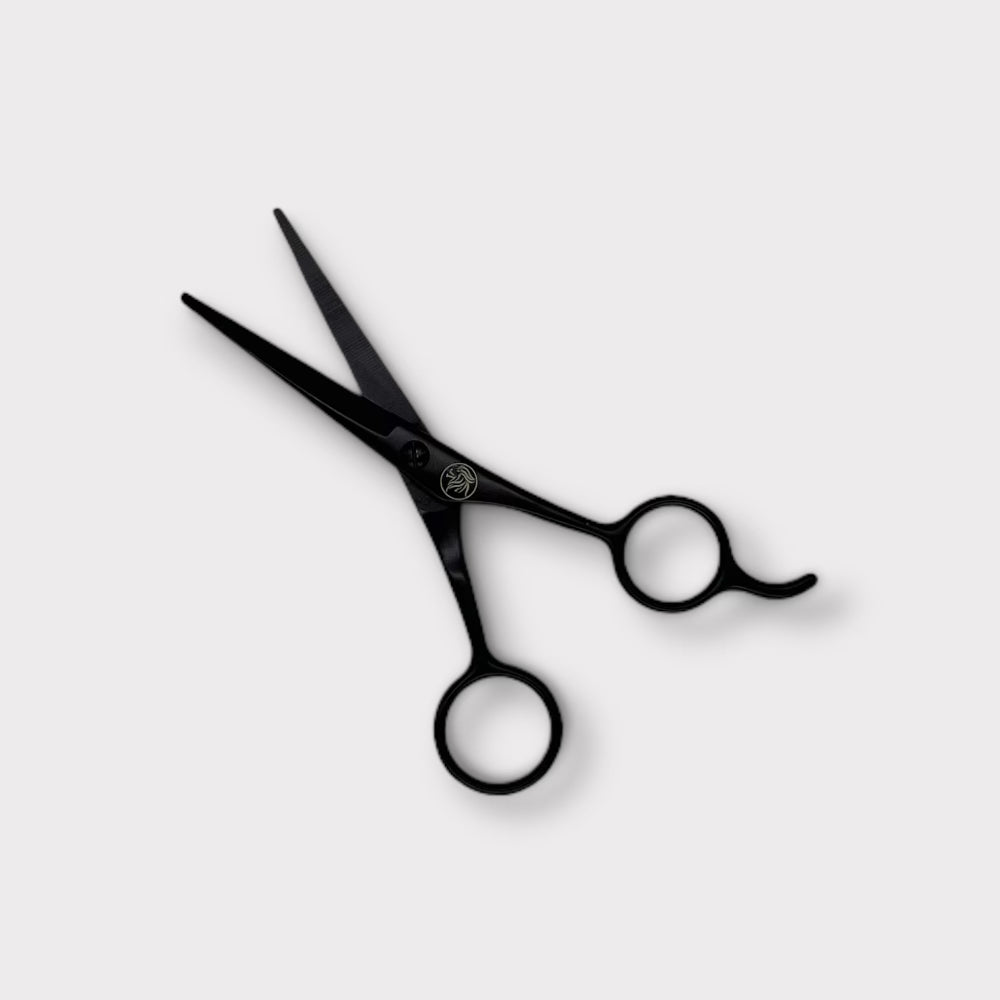 Premium Stainless Steel Moustache & Beard Scissors - Professional Grooming Kit for Men - Perfect for Trimming, Shaping & Styling Facial Hair at Home or Salon