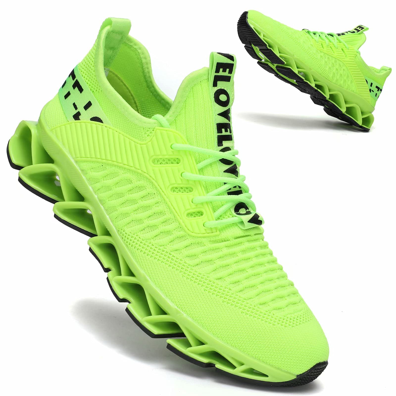 Vooncosir Men's Breathable Mesh Running Shoes - Lightweight Non-Slip Athletic Sneakers for Walking, Jogging & Gym Workouts - Comfortable Casual Shoes for Daily Wear & Outdoor Activities