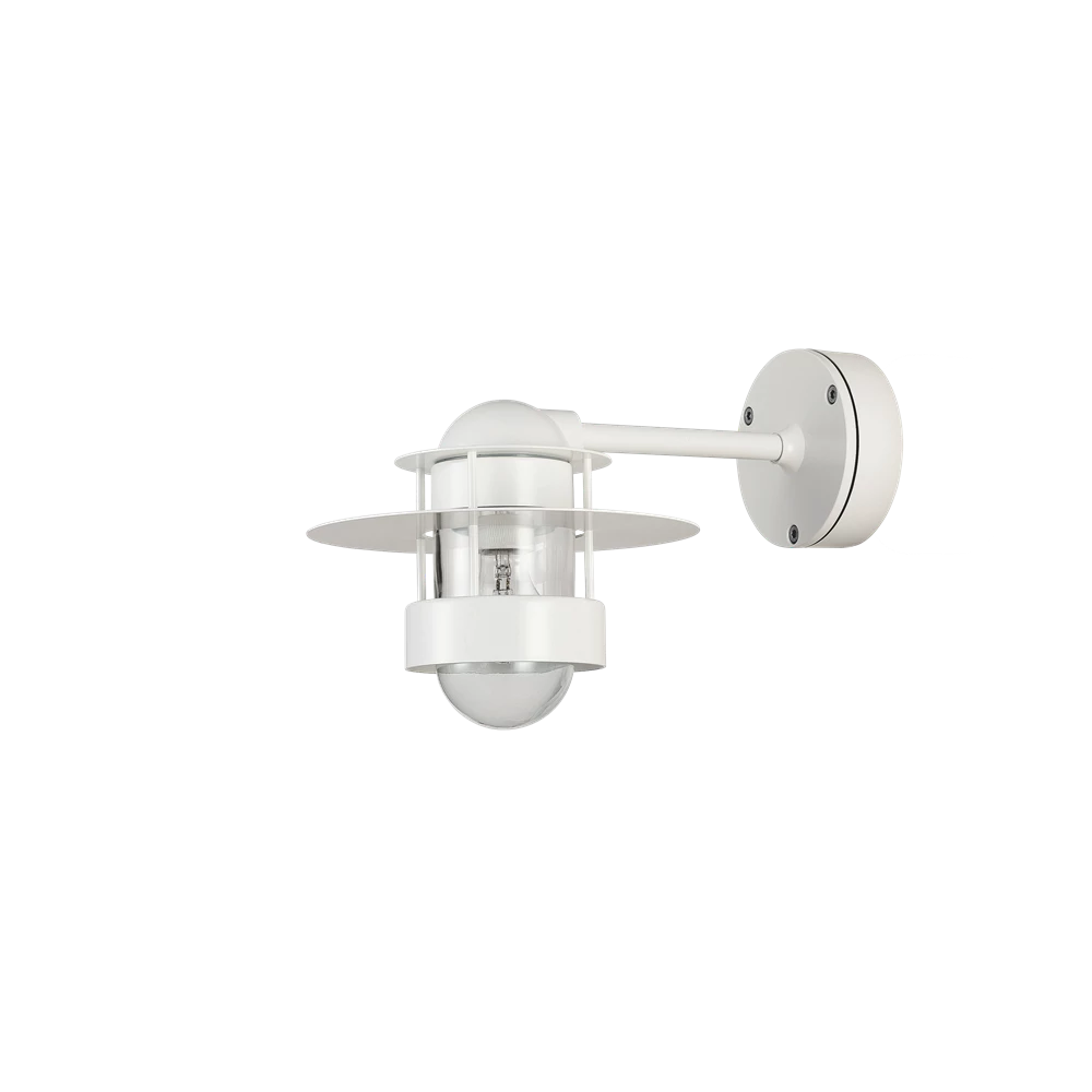 ALBERTSLUND Outdoor Wall Lamp - Weatherproof Exterior Light Fixture for Patio, Garden, Porch and Backyard Lighting