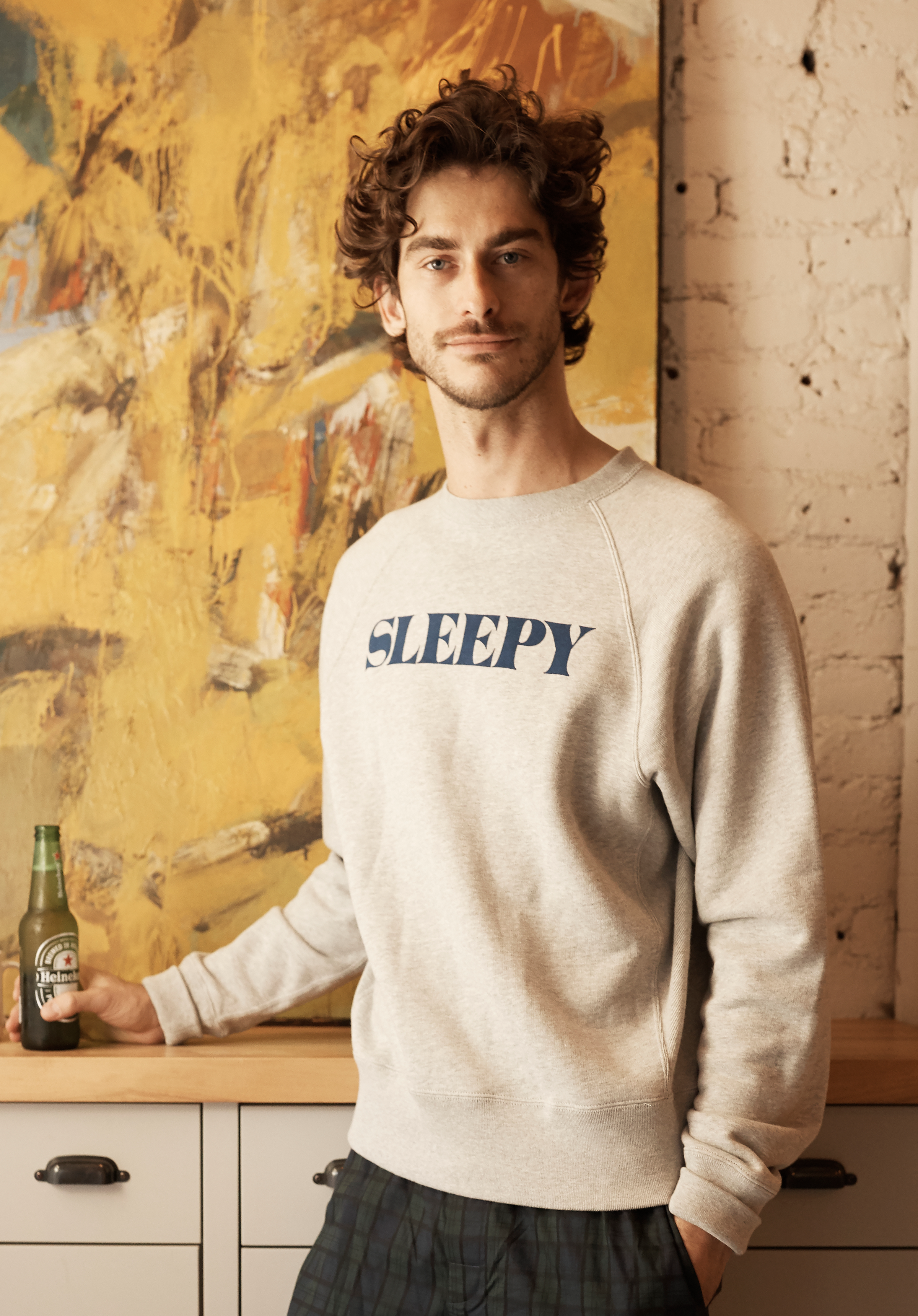 Custom Embroidered Logo Sweatshirt - Soft Heather Grey Pullover for Men & Women - Perfect for Team Uniforms, Corporate Gifts & Casual Wear