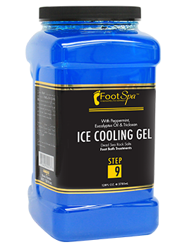 Cooling Foot Spa Gel for Pain Relief & Swelling - Soothing Ice Therapy for Tired Feet - Perfect for Post-Workout Recovery & Relaxation at Home