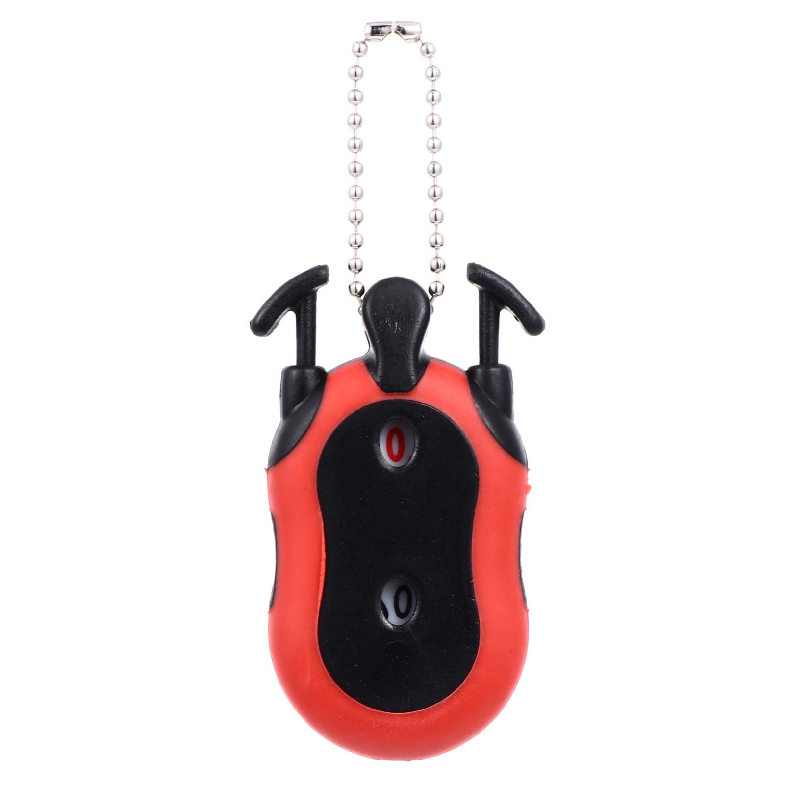 BESPORTBLE Golf Stroke Counter - Double Dial Plastic Score Keeper with Beads | Golf Accessories for Tracking Scores | Perfect for Golf Practice, Tournaments & Training Sessions (Red)