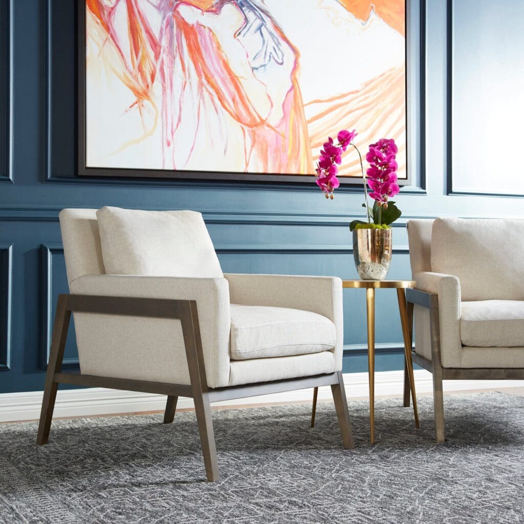 Cyan Design 10781 Presidio Chair in Natural Finish - Stylish Accent Chair for Living Room, Bedroom, or Office Decor