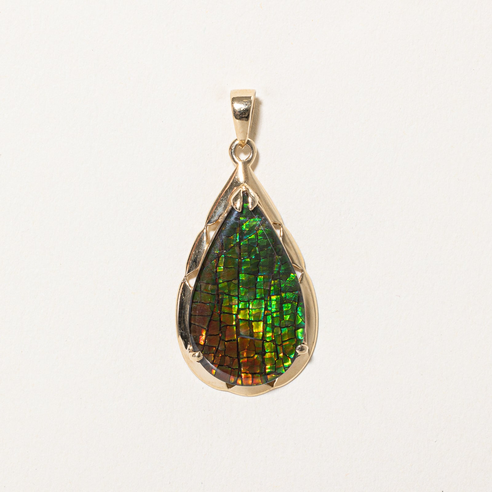 5.00ct Natural Amazonite Pear Cabochon Pendant Necklace - Healing Crystal Jewelry for Women, Gift for Her | Perfect for Meditation, Yoga & Spiritual Healing