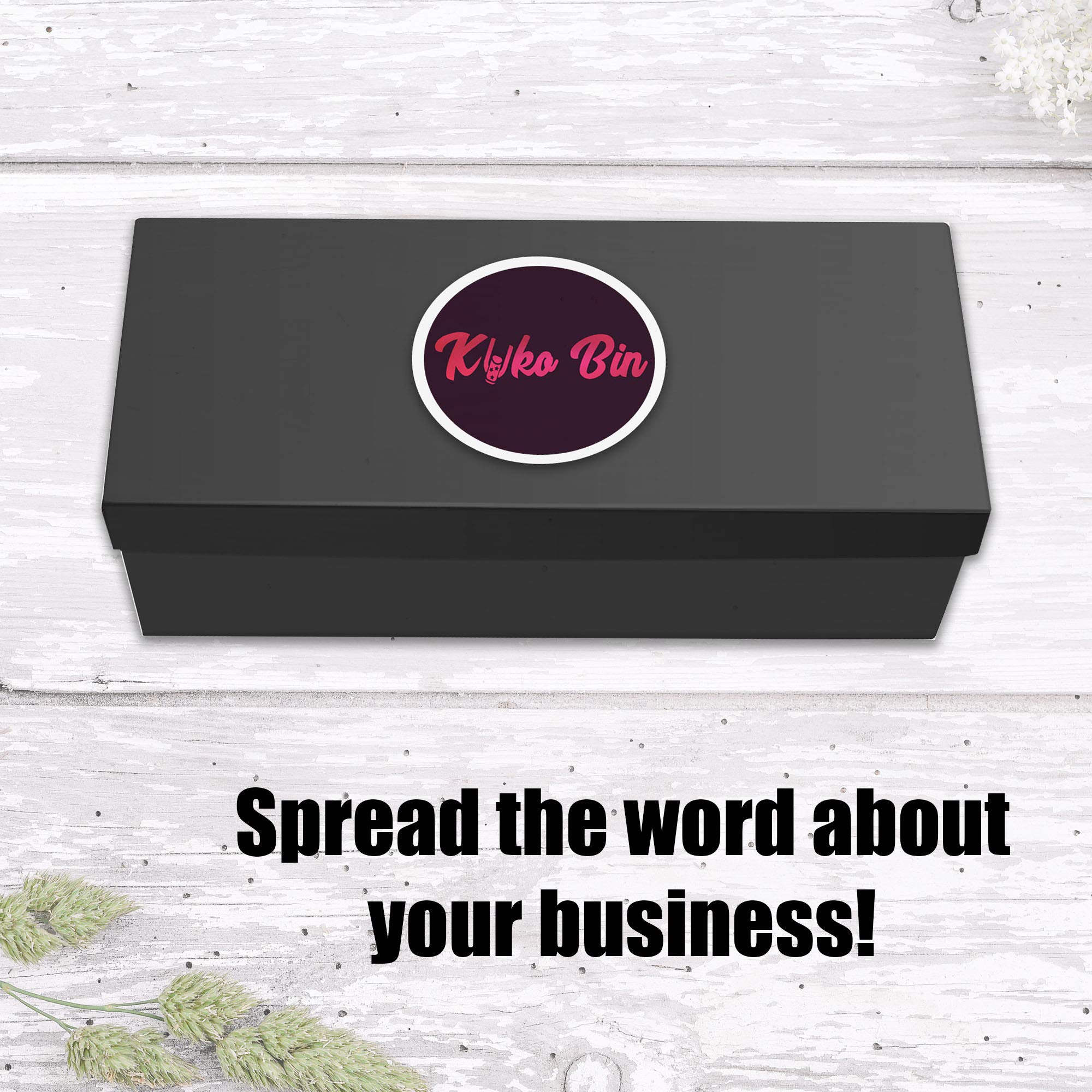 Custom Round Stickers 1.5 Inch - 120 Personalized Glossy Labels for Business Logo, Branding & Packaging | Perfect for Product Labels, Water Bottles, Laptop Decals & Gift Packaging