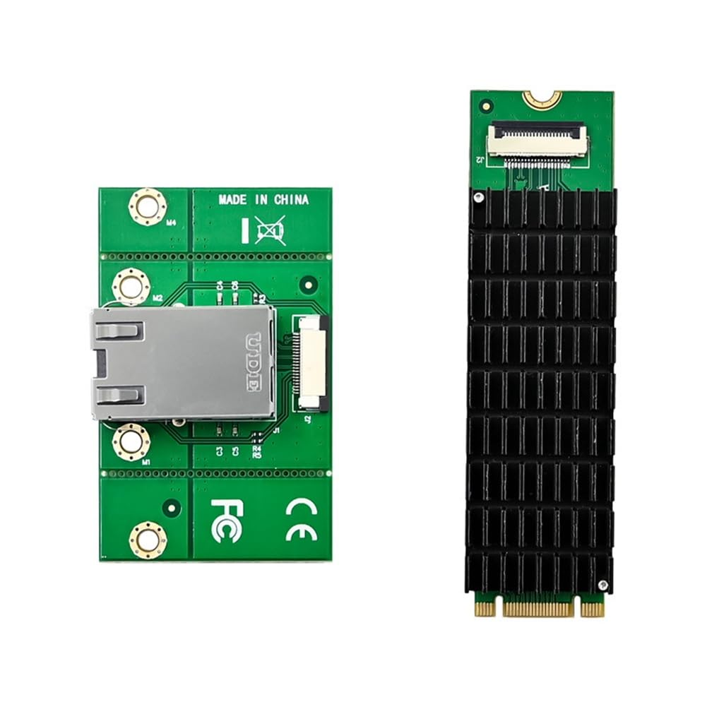 10GbE Single-Port Network Card - AQC107 Industrial Server NIC for High-Speed Data Transfer | Perfect for Cloud Computing, Data Centers & Industrial Control Systems