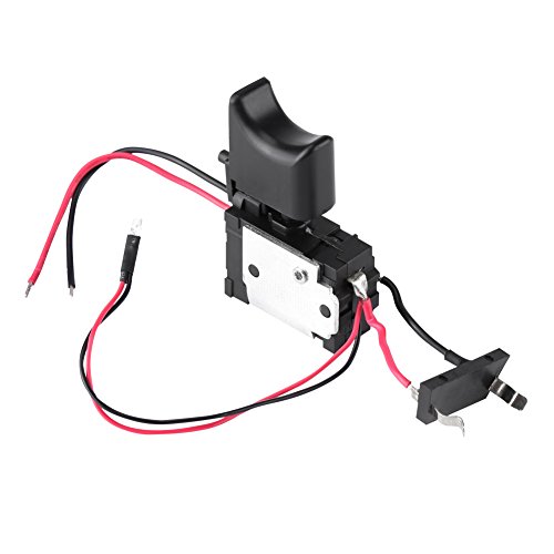 7.2V-24V Cordless Drill Speed Control Switch with LED Light - Compatible with Lithium Battery Electric Drills | Perfect for DIY Projects, Home Repairs & Woodworking