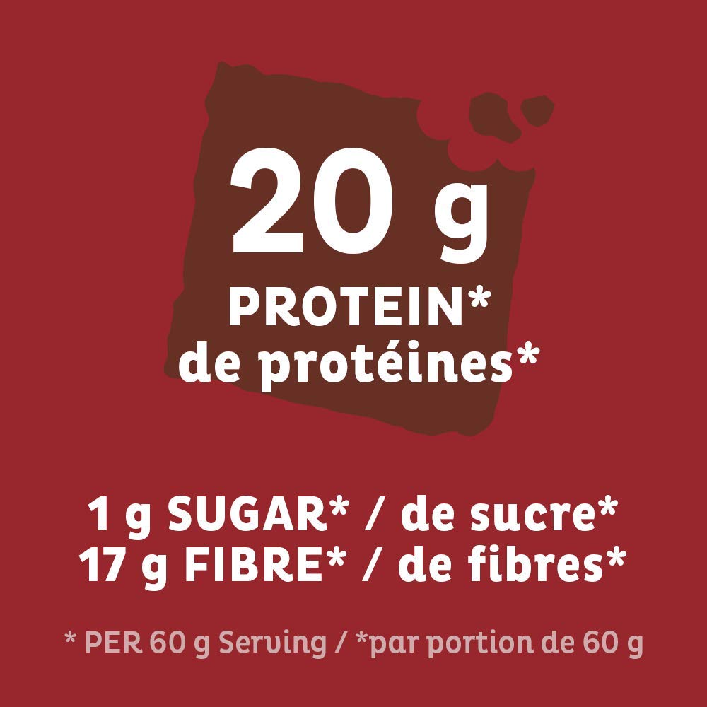 Quest Nutrition Chocolate Brownie Protein Bar - 20g Protein, 1g Sugar, High Fiber, Keto Friendly, Gluten Free - 12 Pack - Perfect for Post-Workout Recovery, Healthy Snacking & Low Carb Diet