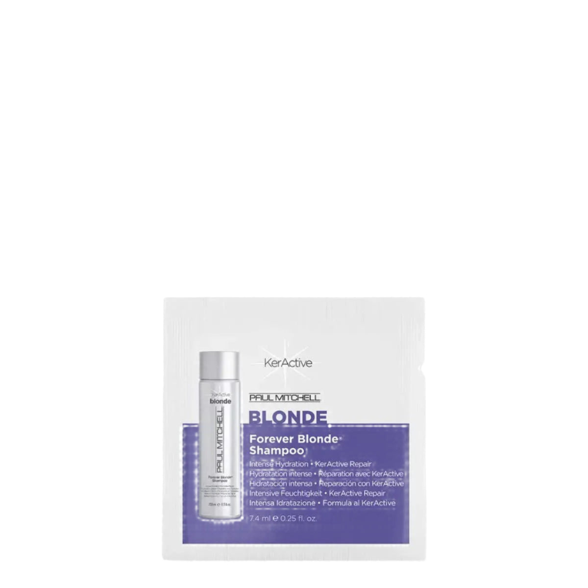 Forever Blonde Shampoo Sample for Blonde Hair - Purple Shampoo to Tone & Brighten Blonde Hair - Ideal for Salon Use & At-Home Hair Care