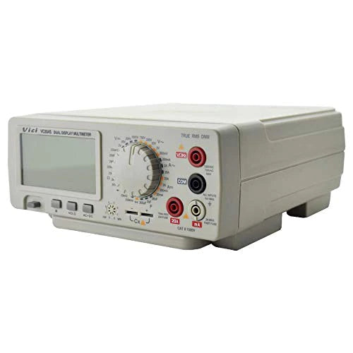 4 1/2 Digit True RMS Digital Multimeter with LCD Display & Backlight - Professional Bench Type Multimeter for Electronics Testing, Electrical Repairs, and DIY Projects