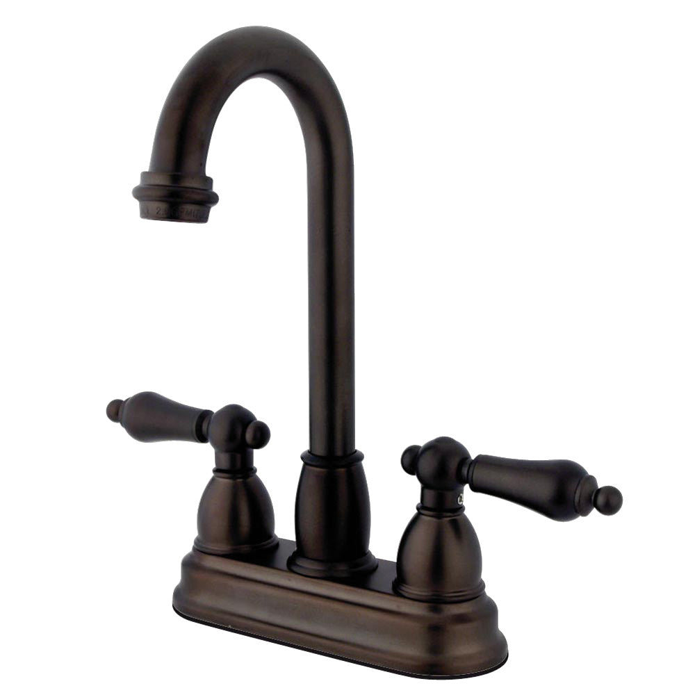 Kingston Brass KB3495AL Restoration 4 Centerset Bar Faucet